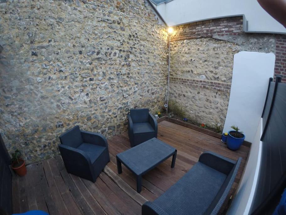 Gite Le Fisk A 2 Pas De La Mer Villa Fécamp Buitenkant foto